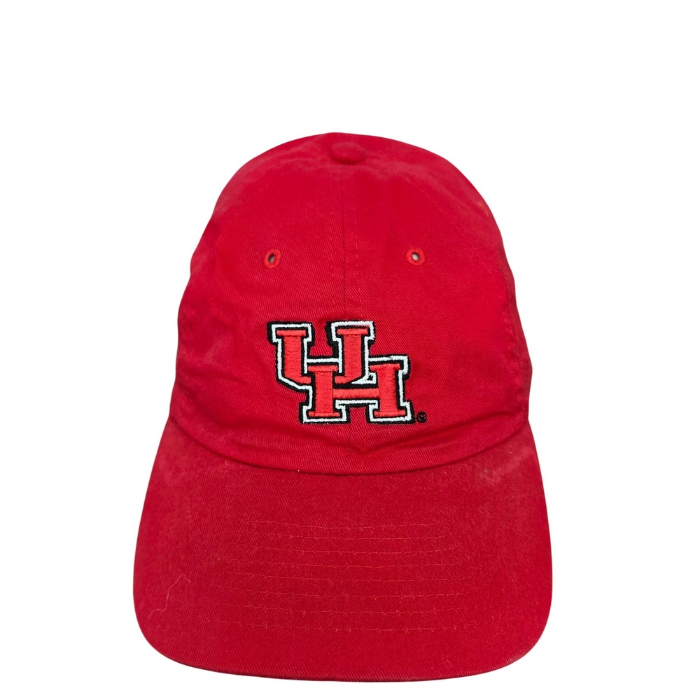 Nissin Cap University of Houston Cougars Red Baseball Hat Adjustable Dad Cap